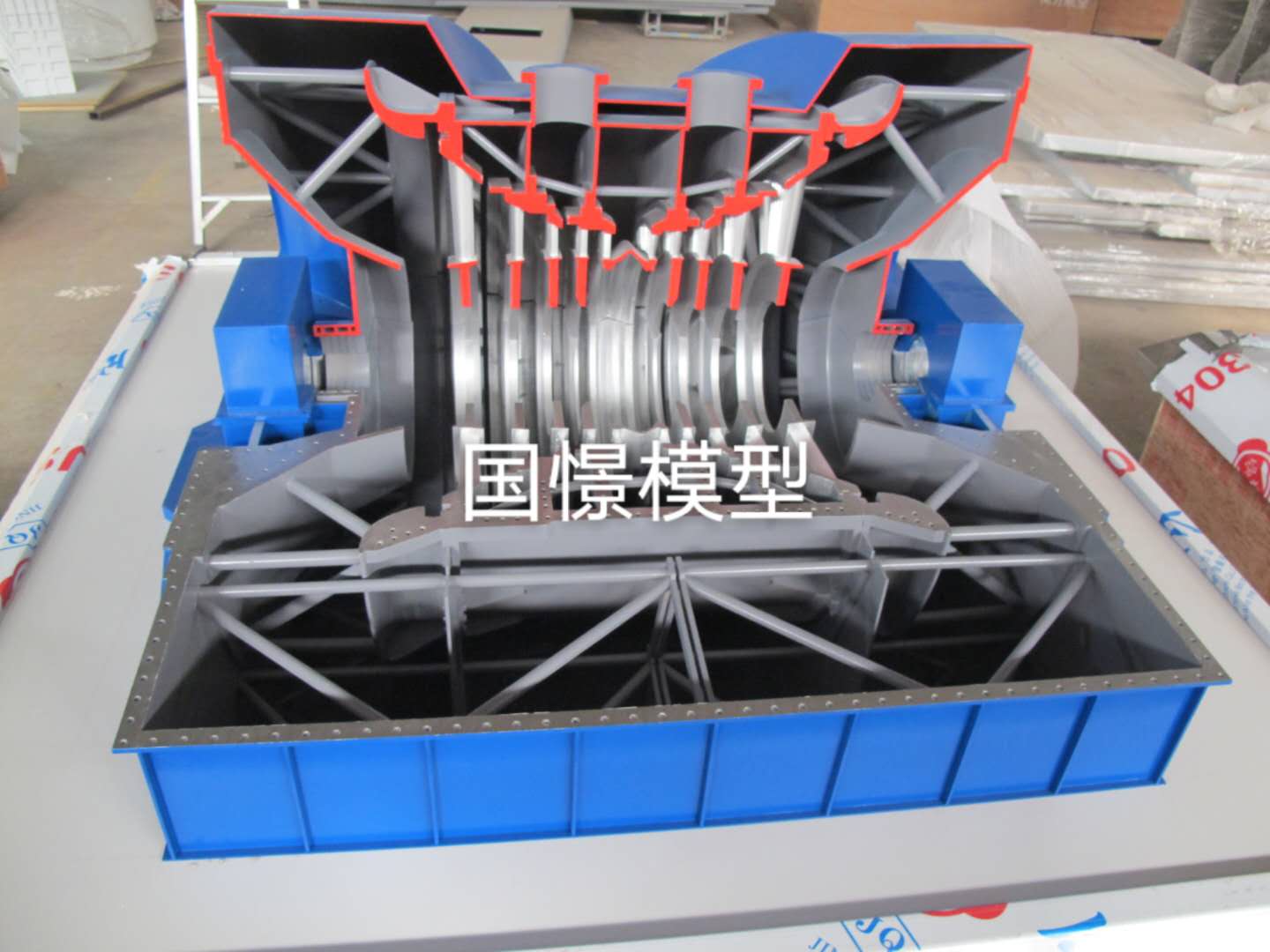 永新县机械模型